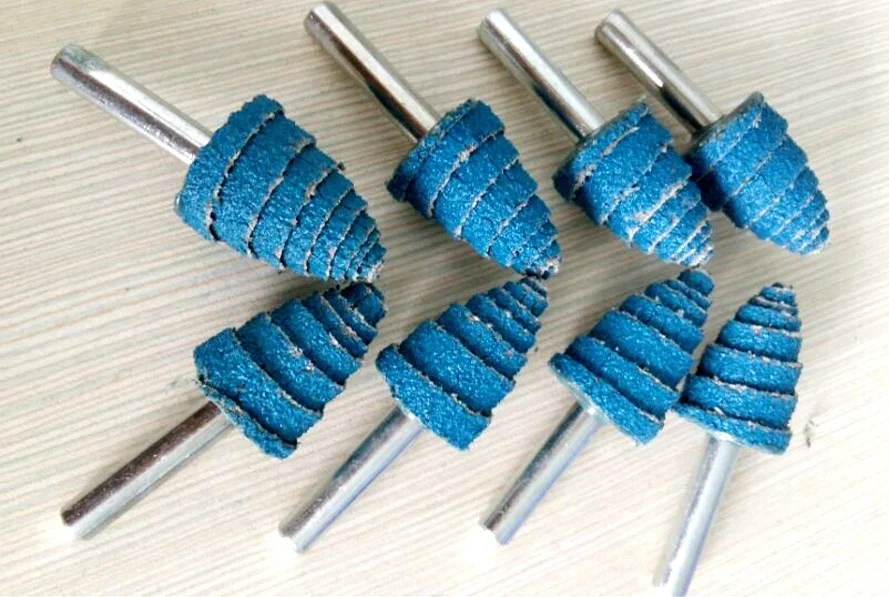 Multi Functional Conical Resin Waterresistant Sandcloth Flap Wheel