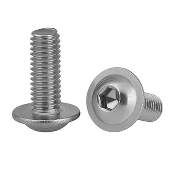 M3-m8 Hex Socket Flanged Button Head Allen Screw - Buy Flanged Button ...