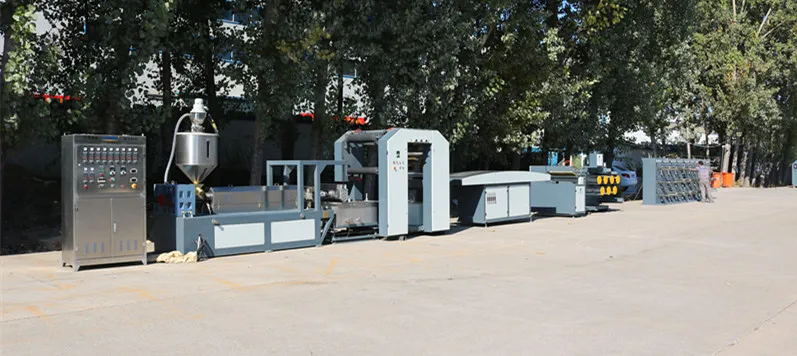 PP PE New Recycling Plastic String (sutli) Extruding Making Machine for Plastic Baler Twine Rope
