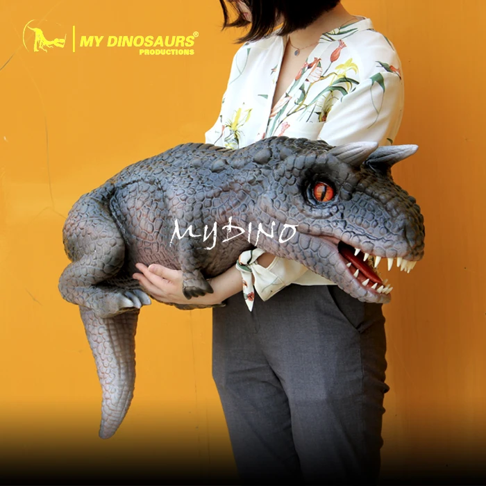 My Dino Realistic Baby Dinosaur Stegosaurus Puppet for Sale