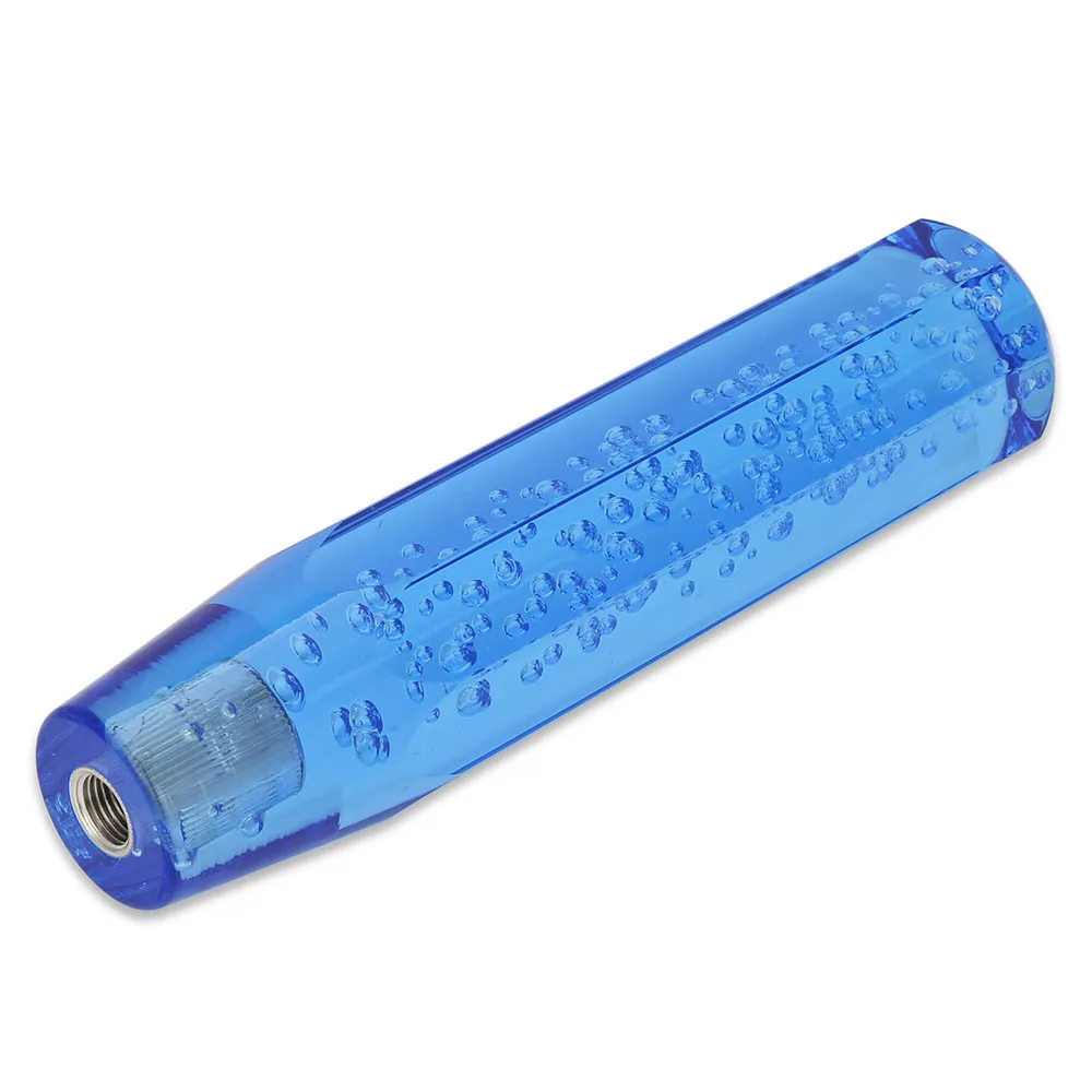 Mehrfarbiger Dildo-Schaltknauf Auto Kristall-Schalthebel mit LED