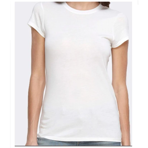 Vurdering Agnes Gray Grunde Source Plain White Tees Short Sleeve Tight t-shirt for girls on  m.alibaba.com