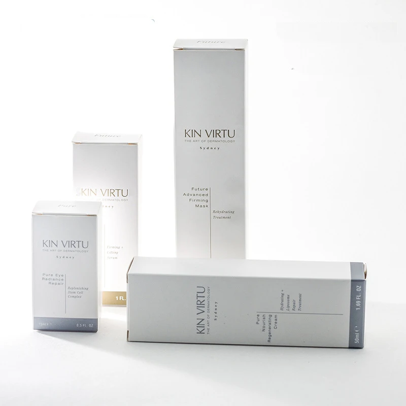 Promotional Factory Custom Printed Skin Care Cream Box Skin Care Products Cosmetic Jar Packaging Box