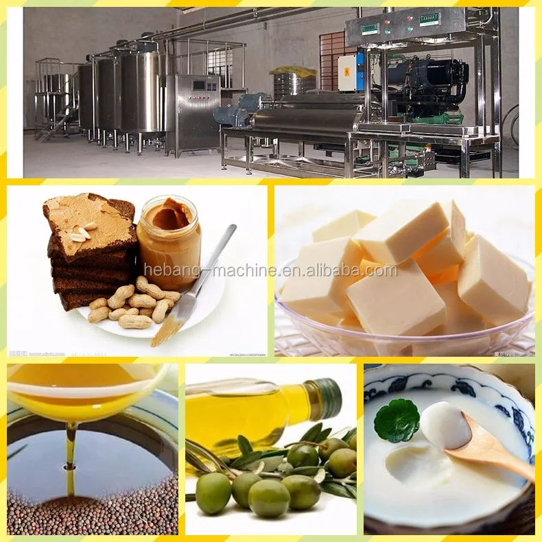Vegetable Ghee Butter Making Machine Plant Production Line