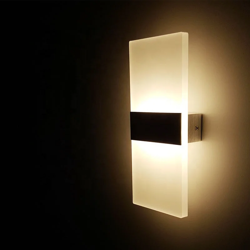 modern led wall light up down