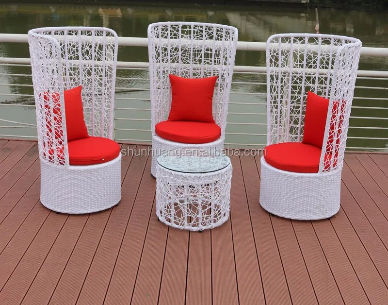 Good quality Outdoor wicker furniture PE rattan sofa sets