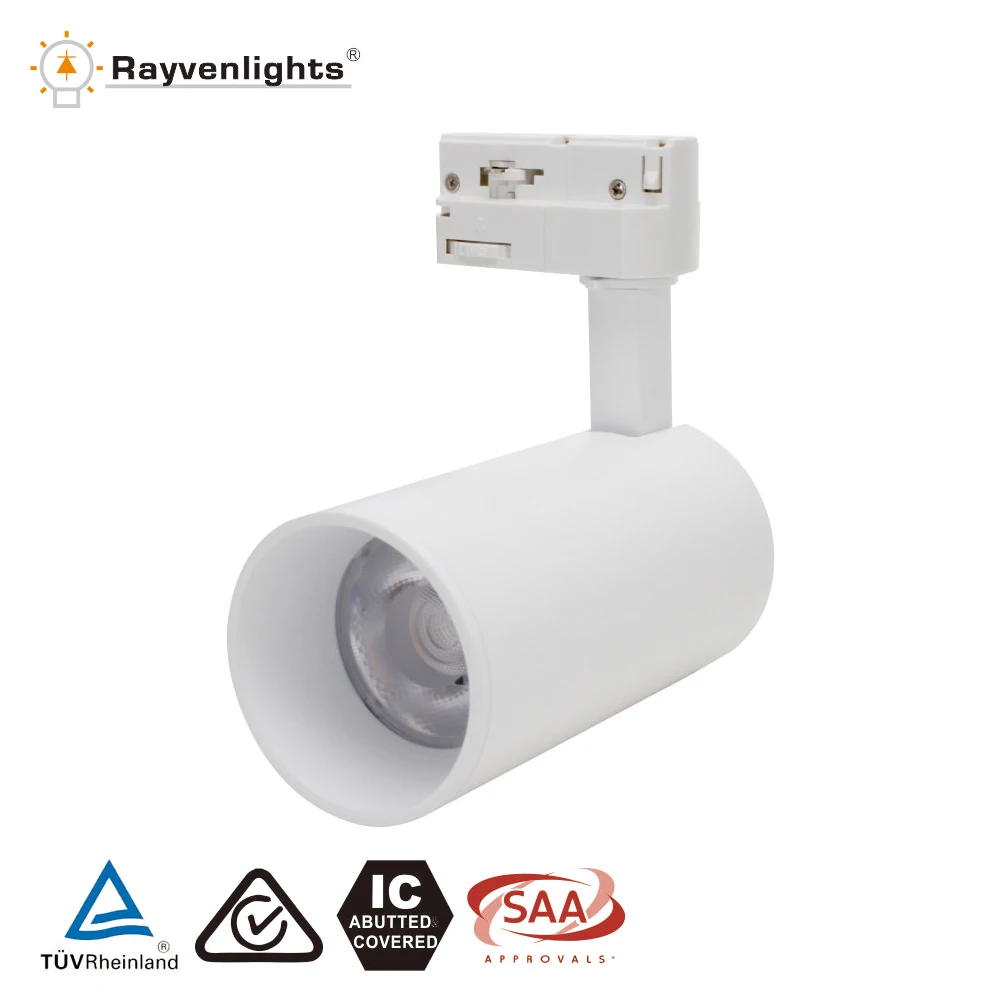 Сертификат CE Rohs Трековый светильник 10 Вт светодиодный COB гарантия 3 года
