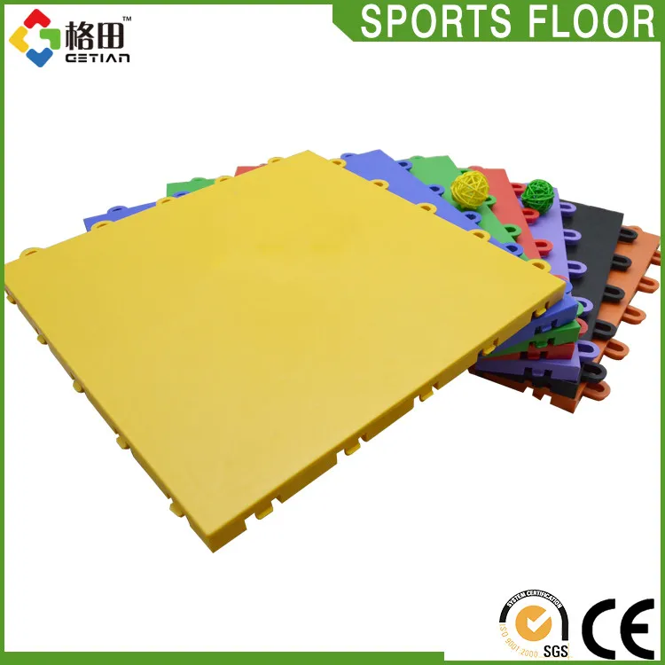 Flexible Price pp Interlocking Portable Netball Court Sports Flooring,tennis Floor Mats,portable Paddle Tennis Court for Sale
