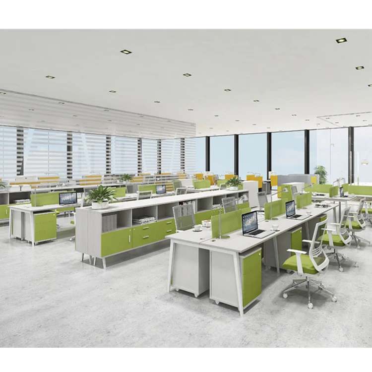 Экологичный офисный стол Модульная офисная мебель кабинк для персонала