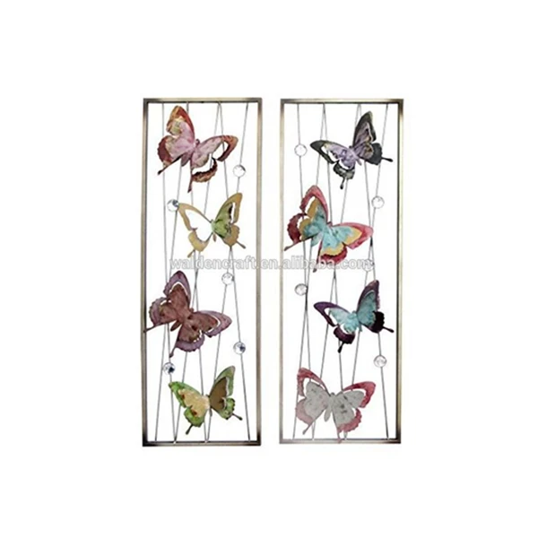 Metal Crafts Art Iron Butterflies Wall