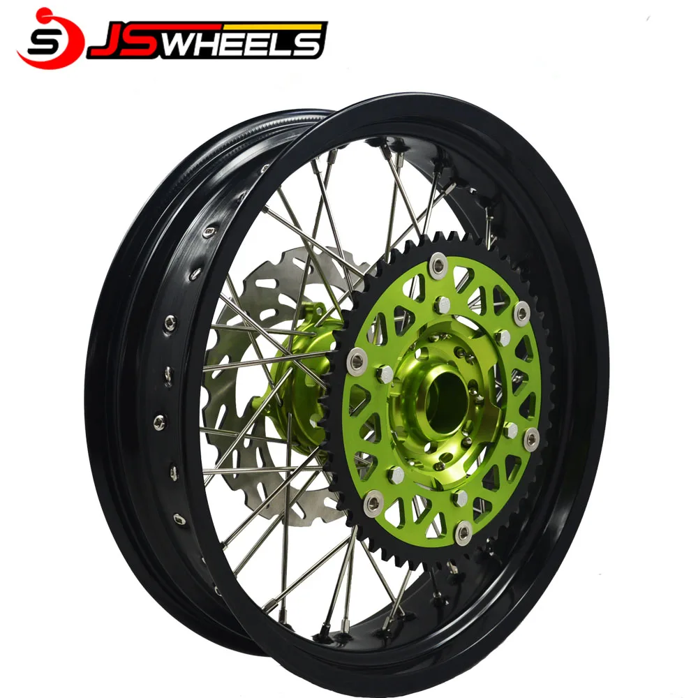 KX KXF 125 250 450 250F 450F スーパーモタード オートバイ 17インチ