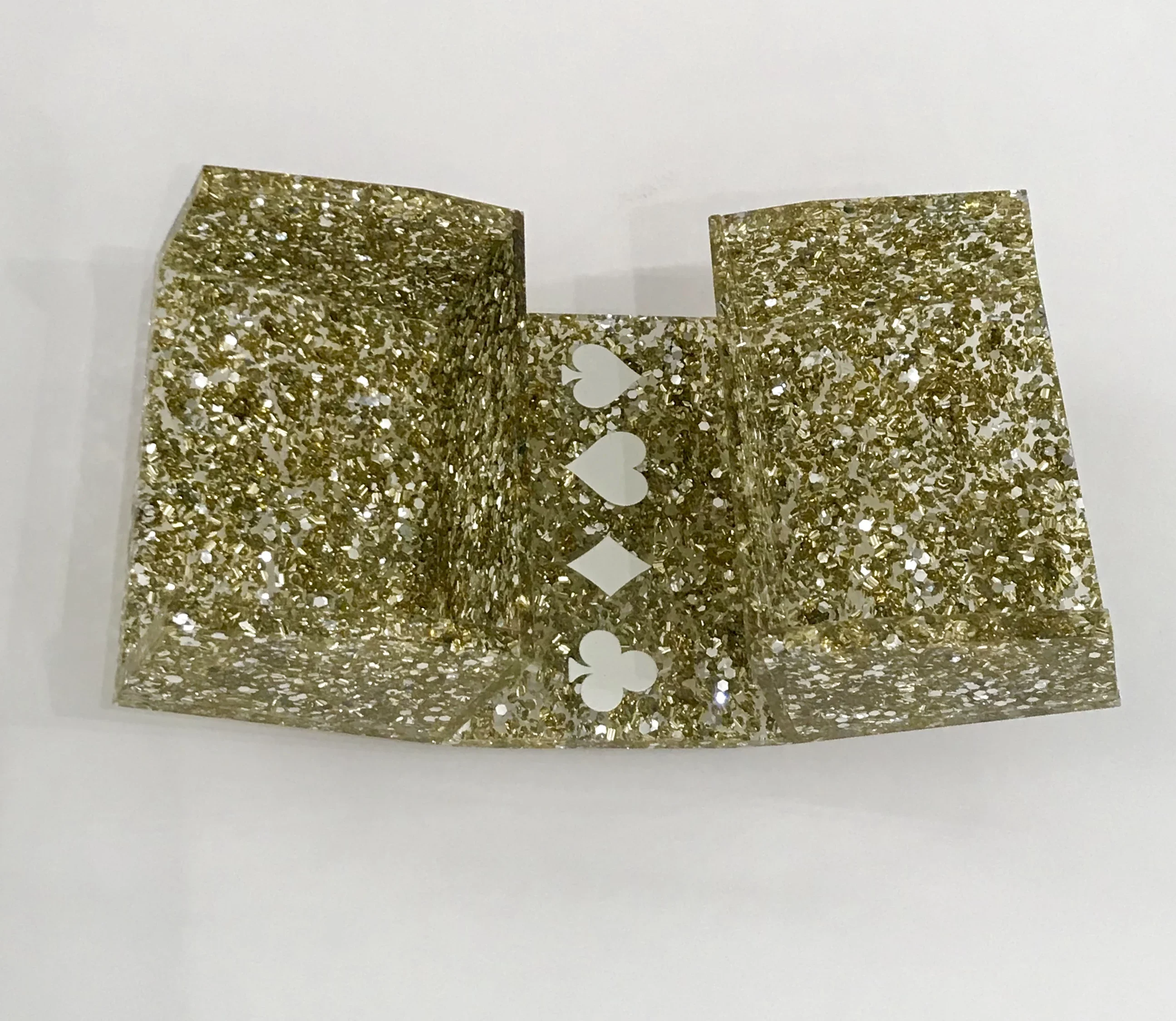 Акриловый Спиннер Canasta, лоток для игральных карт, коробка для хранения игровых карт