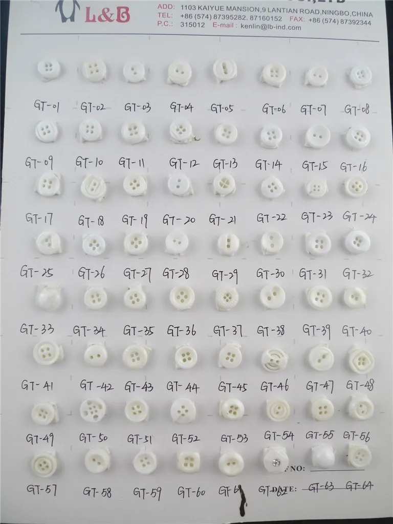 Wholesale Custom Plastic Horn Polyester Button / Plastic Resin Rod Buttons for Coat Shirt