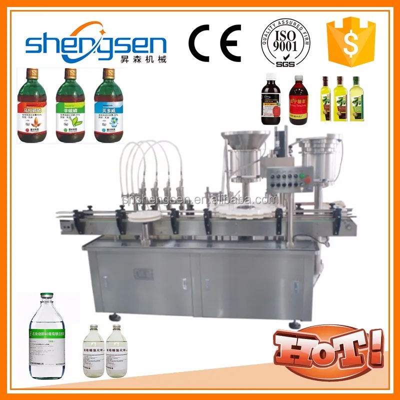 
Лидер продаж, машина для розлива и закупорки небольших бутылок с жидкостью 