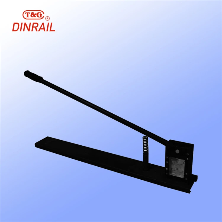 Custom Design Grainger for Mounting Din Rail Cutter Lever Action