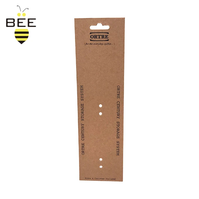 2mm Thick Cardboard Header Card Packaging Hang Tags Custom Your Logo Tag