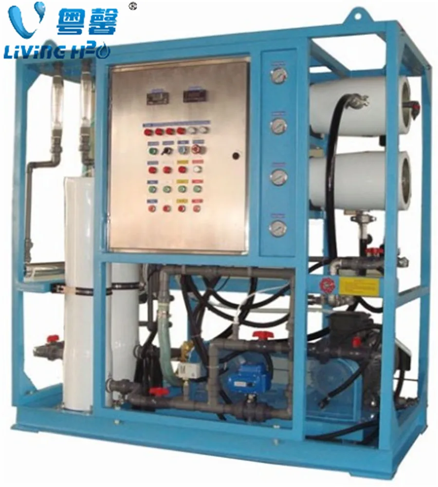 Containerized Seawater Desalination System Plant Island Resorts Marine ...