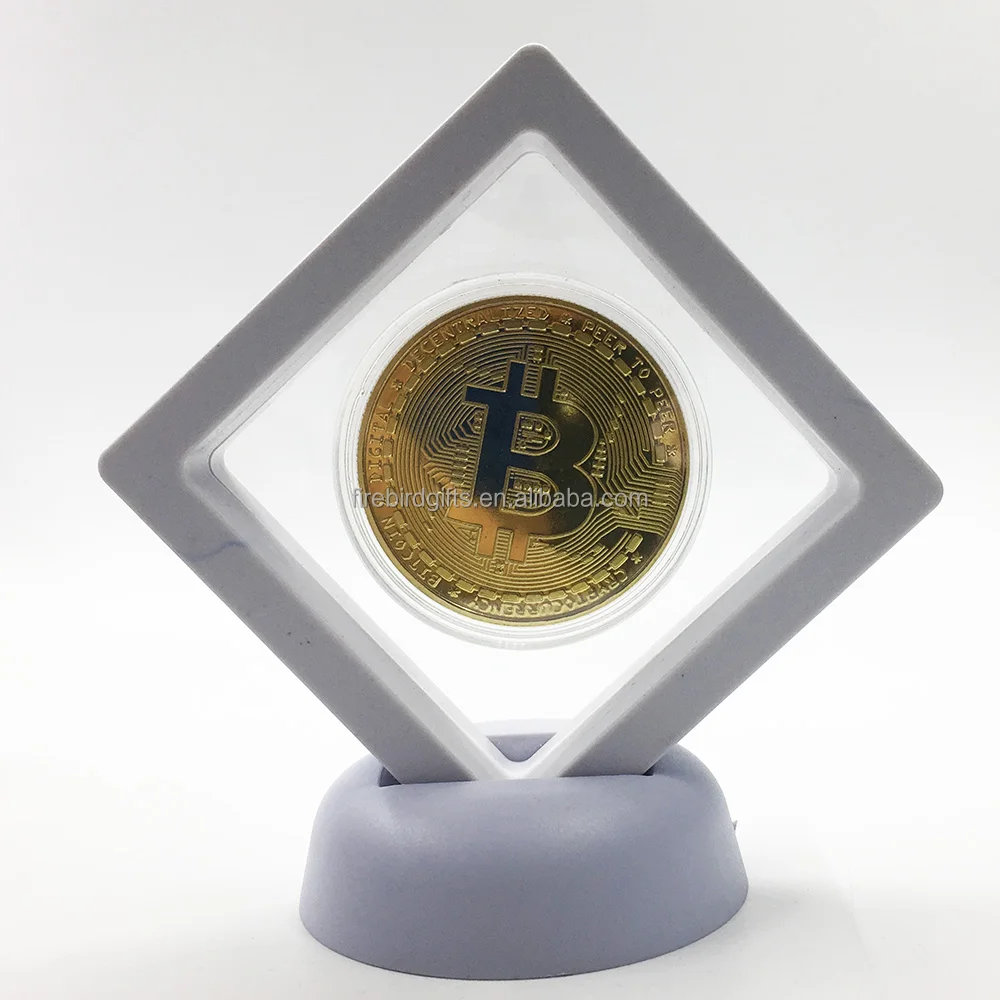 7x7cm clear Plastic Coin Display Box for Plastic Jewelry Packing Cases