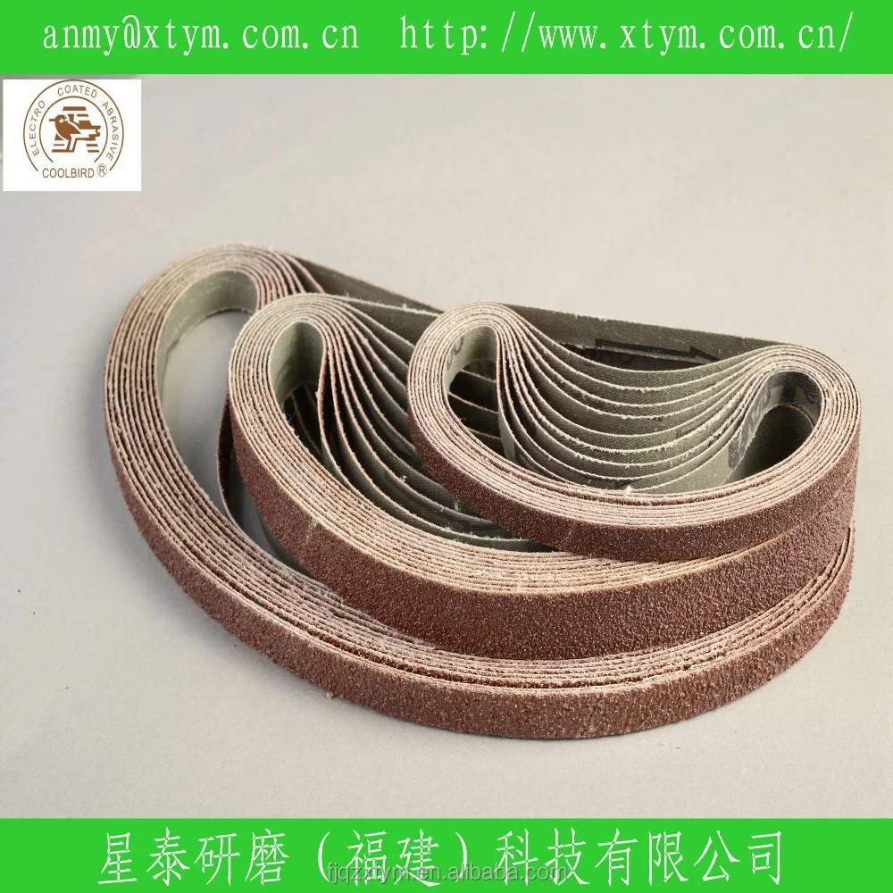 GXK56 Emery Sanding Belt with X-Weight Backing Cloth Medium Hardness