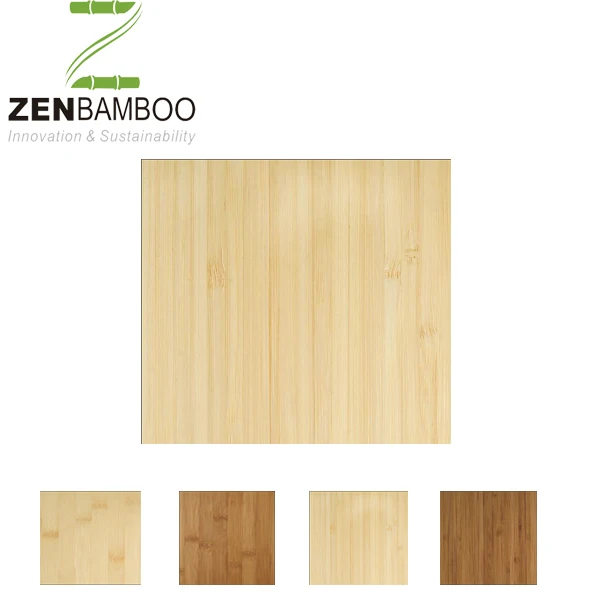 Ceramel Color Horizontal Bamboo Veneer for Desk
