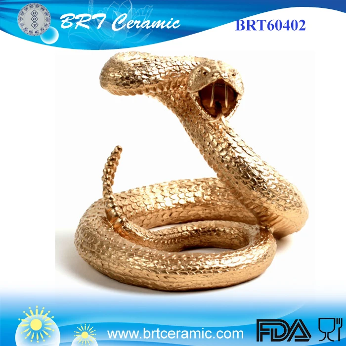 動物像金色のヘビゴールド爬虫類ヘビの置物 Buy 爬虫類ヘビ置物 壁掛け 家の装飾 Product On Alibaba Com