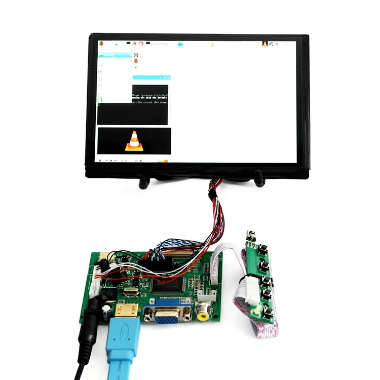 Sino Media LCD VGA LVDS Controller Board 6/10 Pin LCD LVDS Cable 20/30 Pin HRS Connector ISO9001 PVC Copper Core for Computer