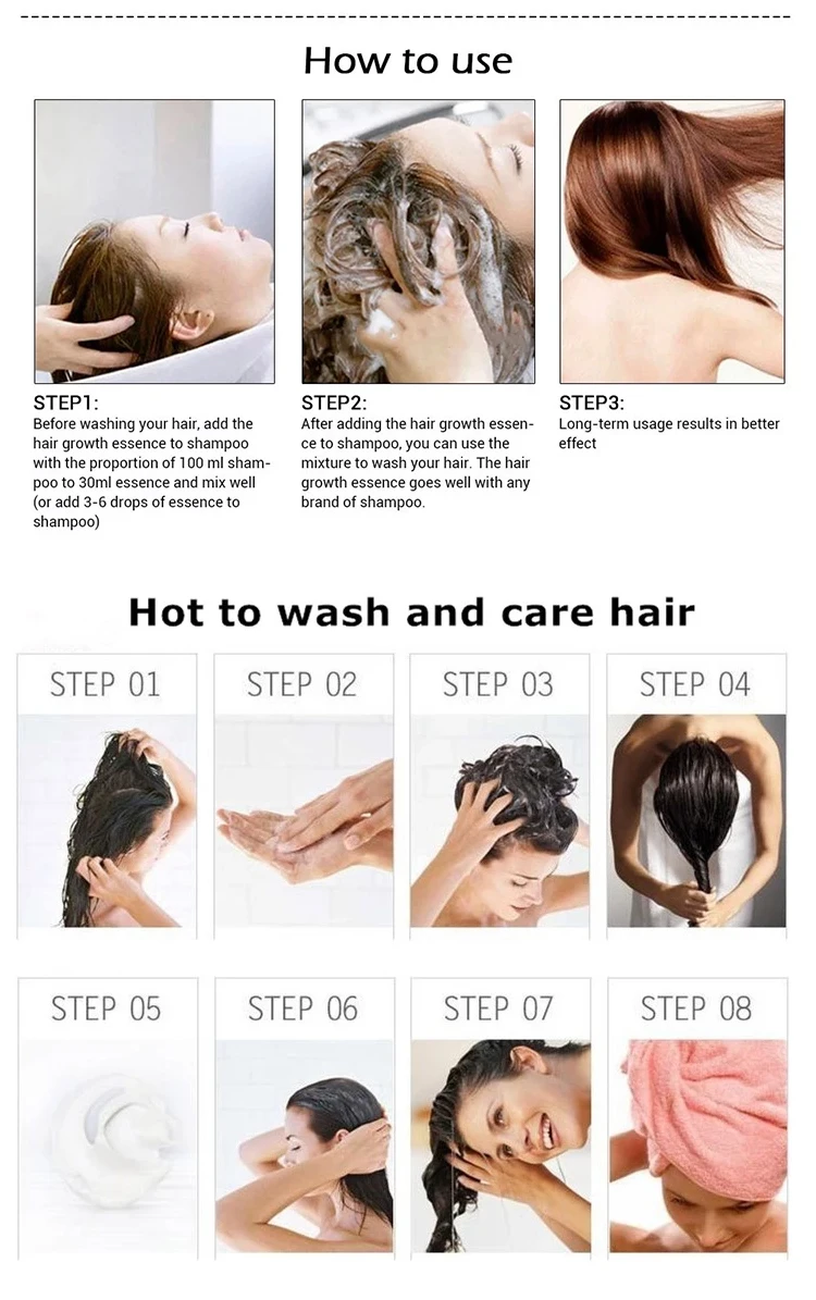 Hot Sale  Anti Hair Loss Plant Extract Professional Hair Growth Unisex Organic Shampoo
