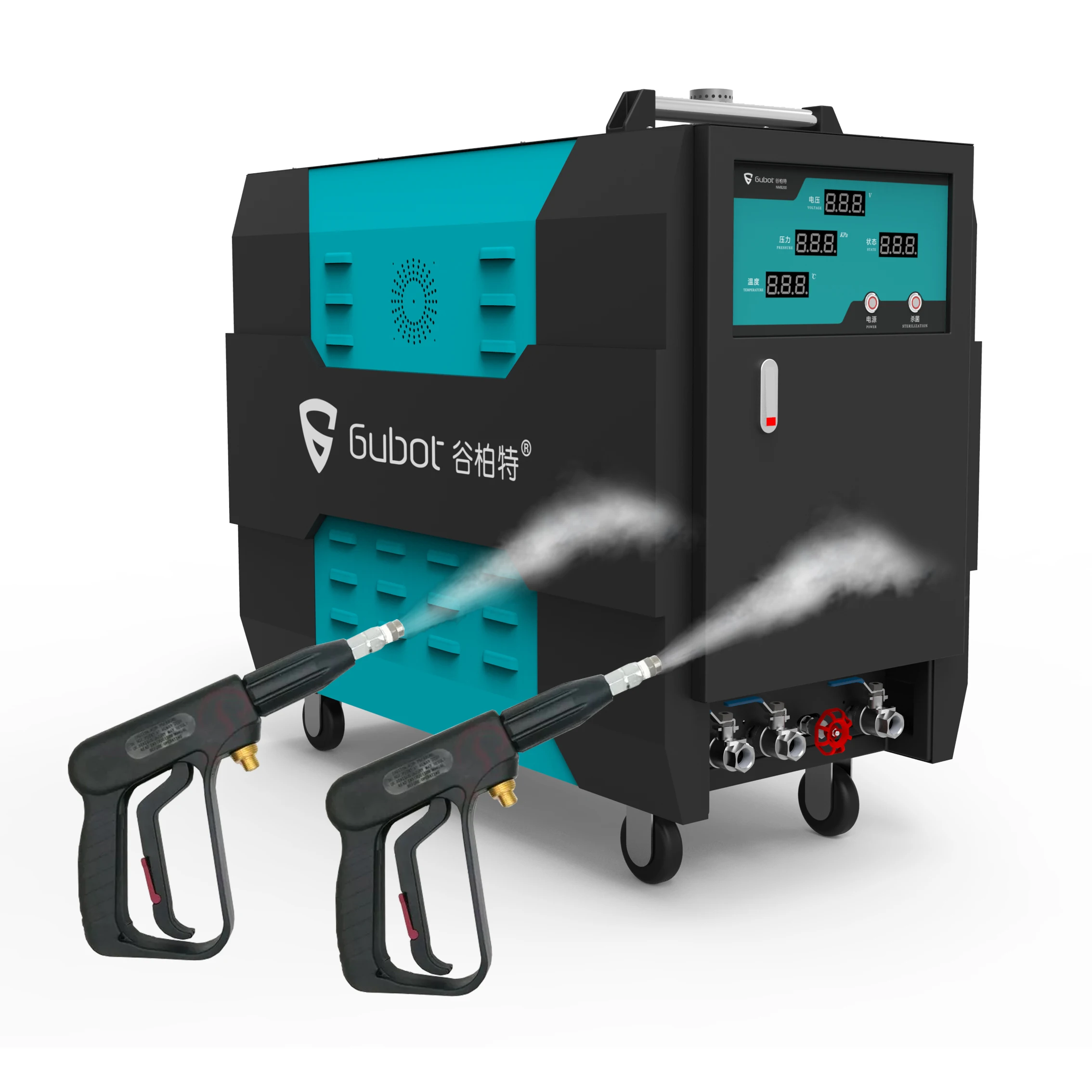 
 (GBT-B354) Мобильная Паровая стиральная машина, промышленная машина для чистки дверей, Паровая мойка  