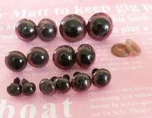 20mm 22mm 24mm plastic safety brown toy eyes with soft washer for plush bear materials 50pcs