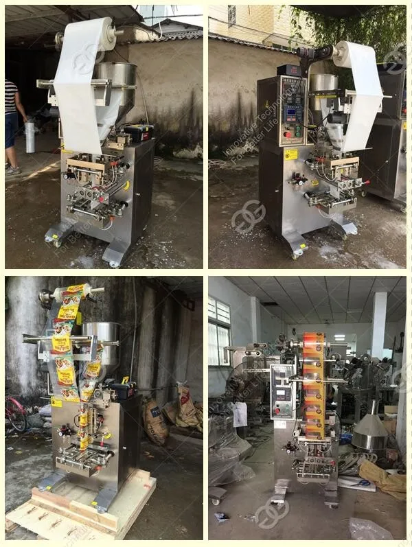Tamarind Paste Packing Machine Paste Filling Machine With Mixing Hopper