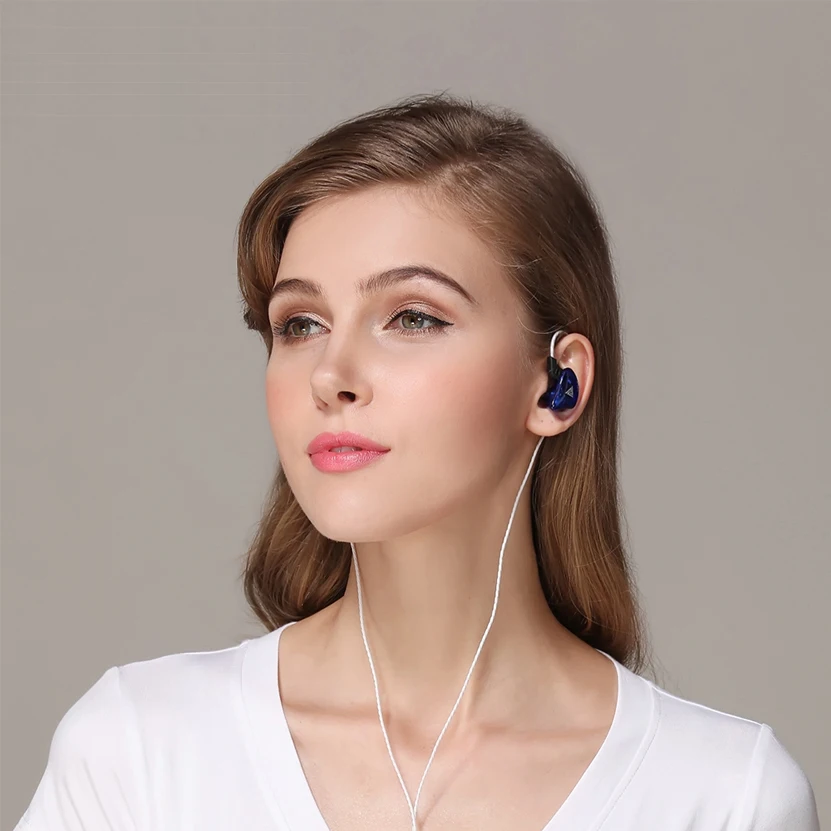 Спортивные наушники для бега QKZ CK5, наушники-вкладыши, стереонаушники с шумоподавлением