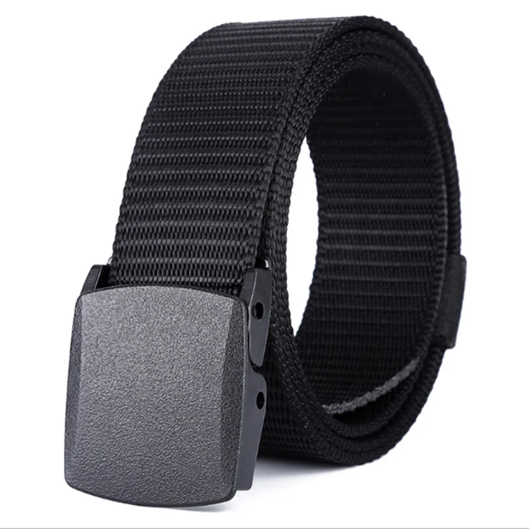 canvas belt black