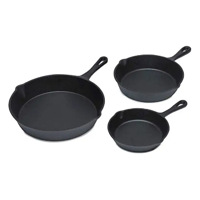 最佳重型预调味铸铁平底锅铸铁煎锅 Buy 铸铁煎锅 铸铁厨具煎锅 预调味圆形铸铁煎锅product On Alibaba Com