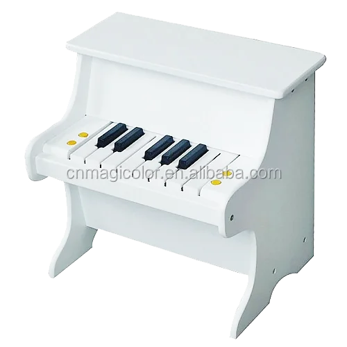
 Оптовая продажа, дешевые красные Мультяшные деревянные детские игрушки-пианино W07C010  