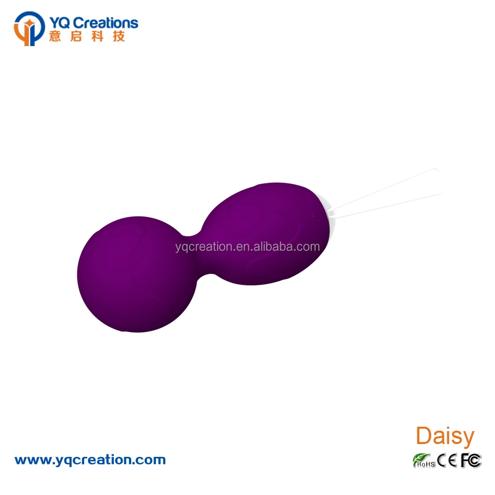 Chinese Supplier Silicone Rechargeable Loving Ball Vibrator Sex Toys Vibrating Kegel Ball for Ladies