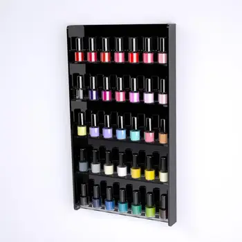 Multi-layer Acrylic Nail Polish Display Stand Transparent Plastic Storage  Box For Nail Gel, Nail Art Salon Cosmetic Display Rack | SHEIN USA