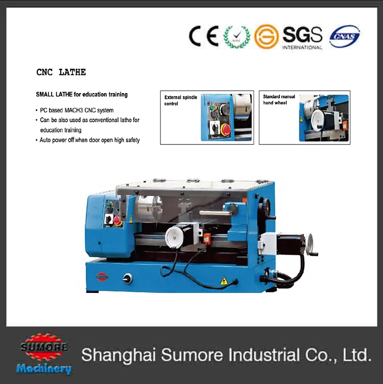 Small Lathe Machine Mini CNC Bench Lathe for Sale SP2138