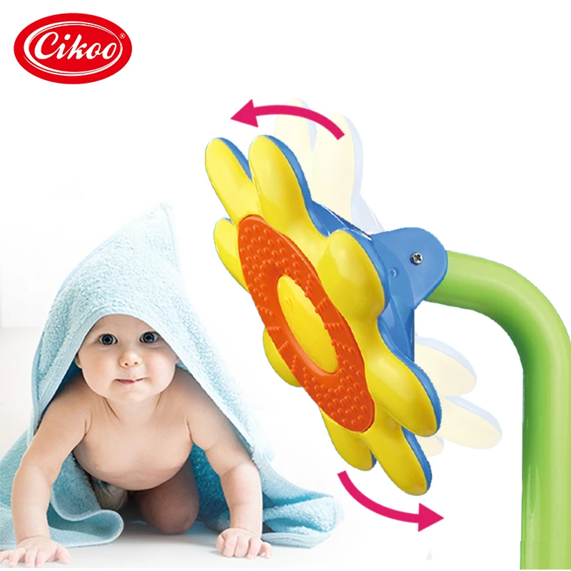 
Игрушки для ванны в виде подсолнуха для детей, игрушки на присоске для ванны, водная трубка, игрушки для ванной комнаты, игры 