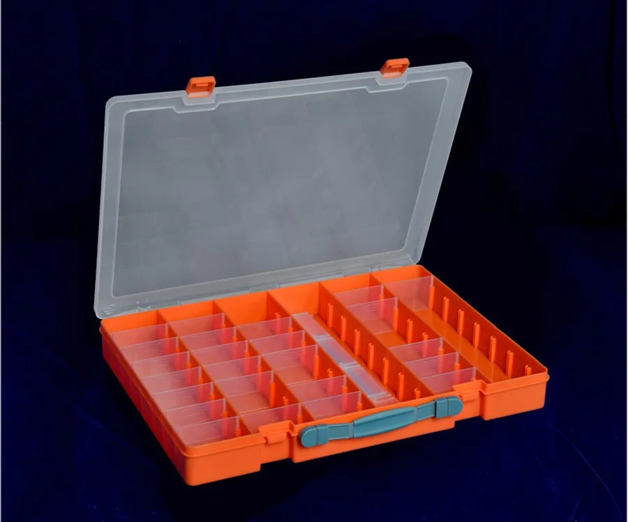 Clear PP Small Plastic Organizer Compartment