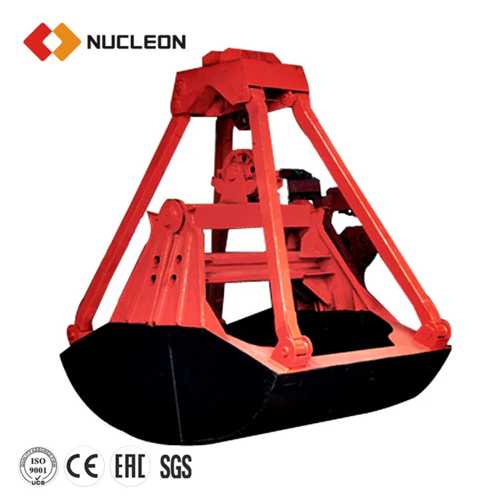 Nucleon Single Rope Clamshell Bucket
