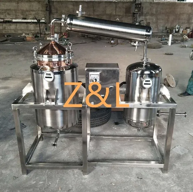 500L 1000L Stainless Steel Essential Oil Extractor Essential Oil Distiller/Essential Oil Still