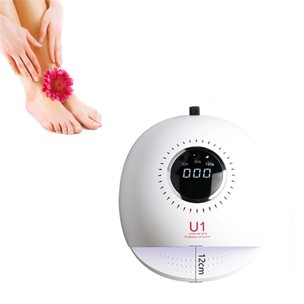 2019 New Design Professional Round Led Uv Nail Lamp Dryer with 84w
