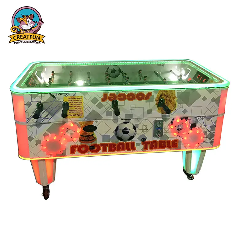 Новый Красочный Монетный аркадный ручной футбол мини игровой автомат футбольный