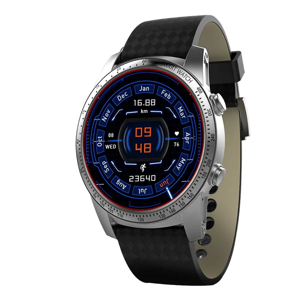 KW99 Smartwatch 1.39 inches Bluetooth GPS Pedometer 512MB+8GB Heart Rate Monitor