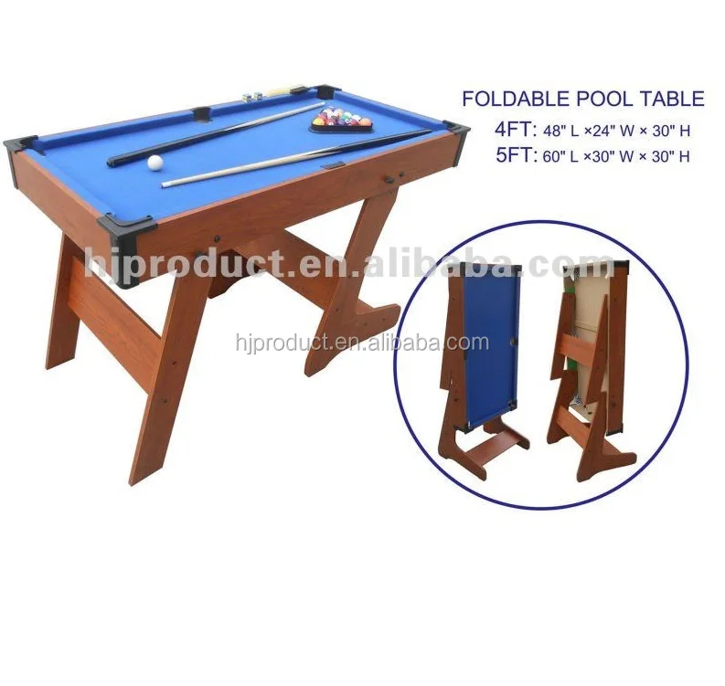 ビリヤード台4フィート5フィート折りたたみ式ビリヤードテーブル子供用 Buy 折りたたみプールテーブル 安いと折りたたみプールテーブル 折りたたみ ビリヤードテーブル Product On Alibaba Com