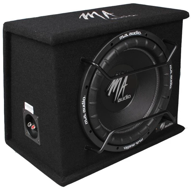 MA Audio 12 Inch Speaker Enclosure Custom Car Audio Subwoofer Boxes Single  12 Inch Subwoofer Box for Cars