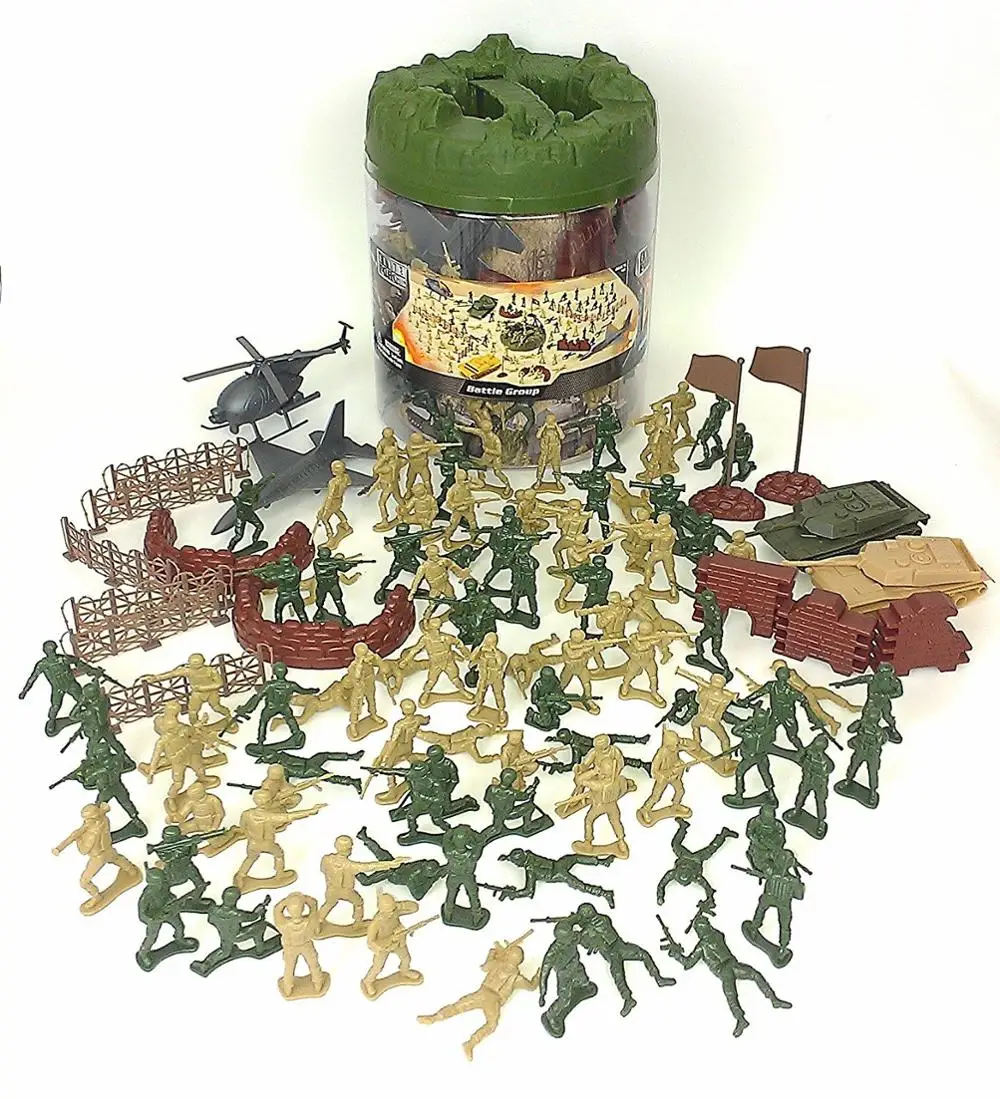 High-quality Custom Made Green Mini Soldiers Plastic Army Men Toy