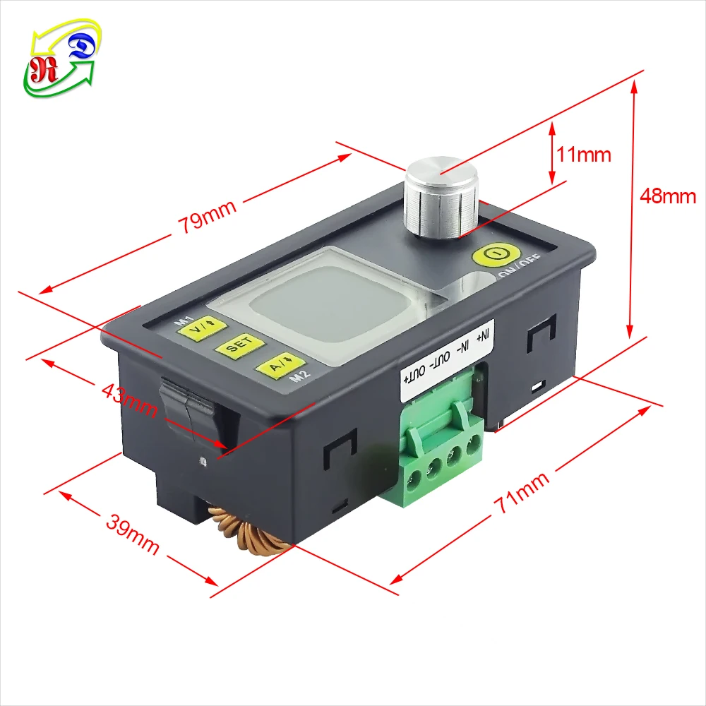 RD DPS5005 DC DC Constant Voltage Current Step Down Converter 50V 5A LED Display Adjustable Buck Digital Smps Power Supply