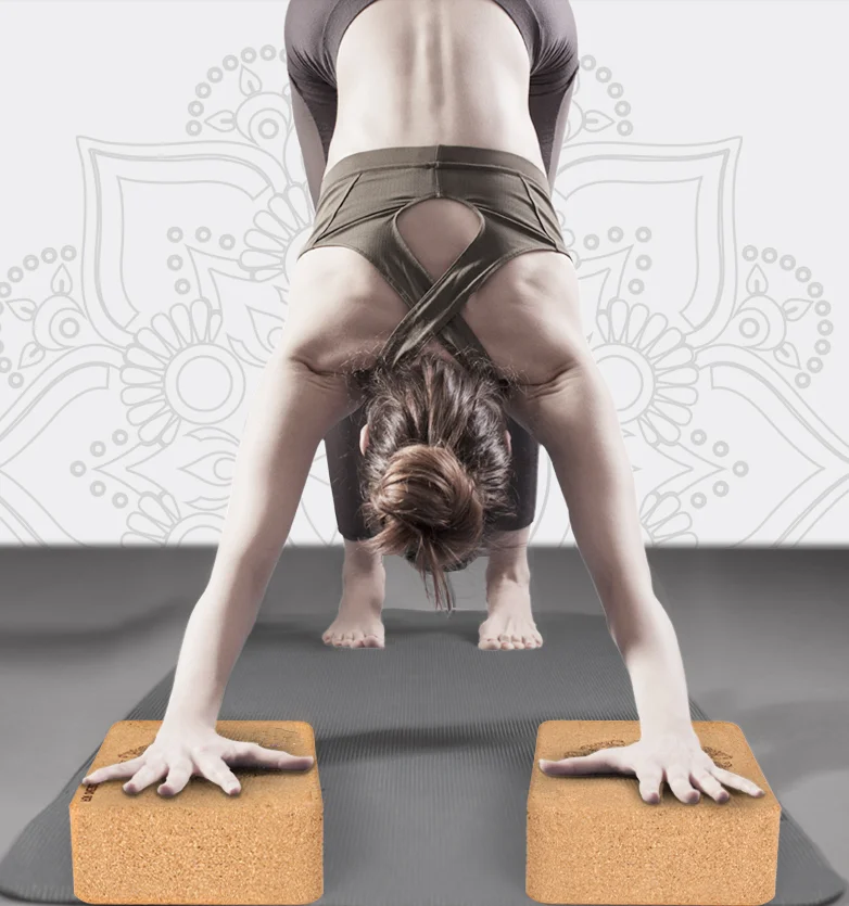 Лазерный логотип высокой плотности натуральные пробковые блоки для