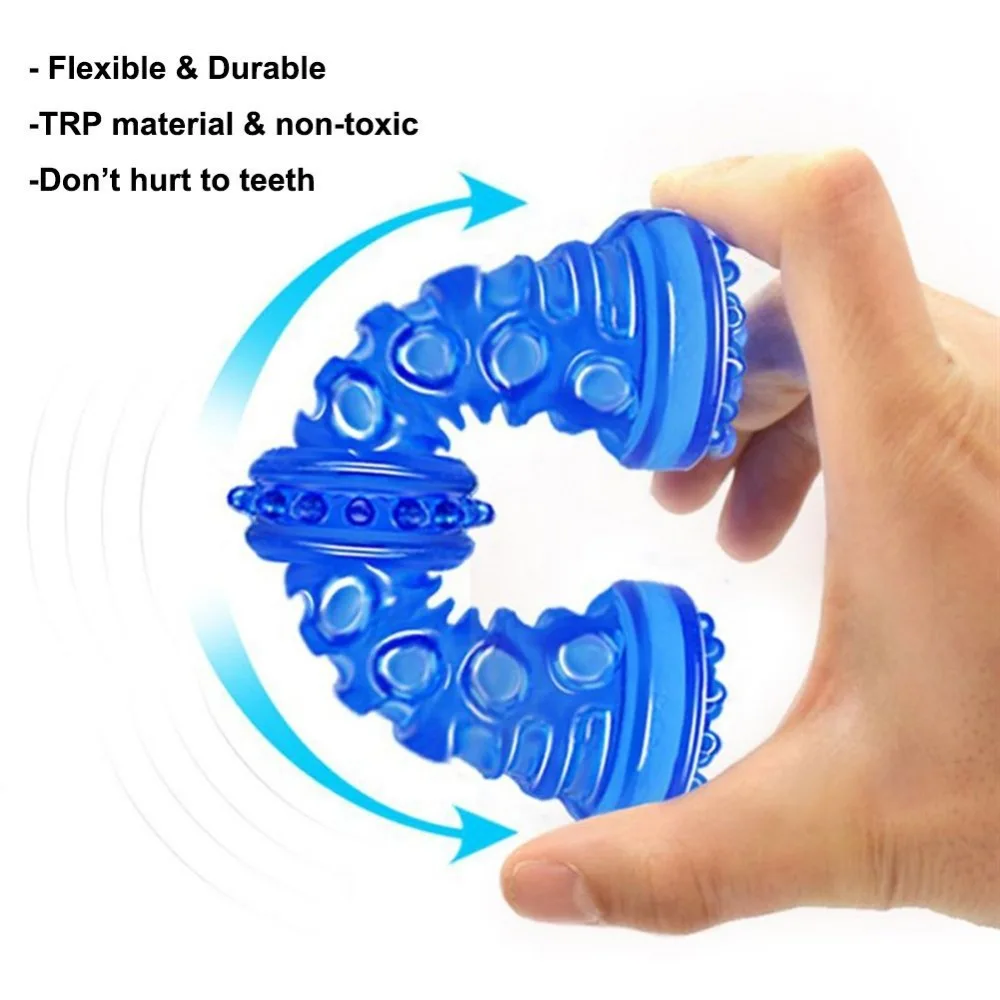 Dog Squeaky Chew Toy Biting Molar Rod Tpr Pet Toy